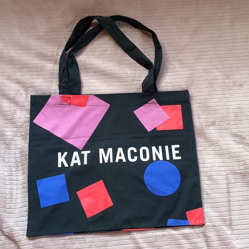 KAT MACONIE Polka Dot Black Tote Bag PRICE FIRMMM